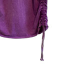 PINK - Victoria's Secret Victoria's Secret PINK Side Tie Ruched Heathered Purple Tank Dress Size XS NWT Photo 6