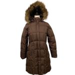 Eddie Bauer  Premium 700 Fill Goose Down Puffer long  Jacket Coat Brown size 3X Photo 7