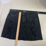 American Eagle  OUTFITTERS Women’s‎ Miniskirt Black Stretch Size 2 Photo 3