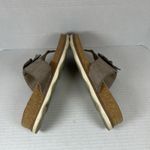 Clarks Collection Brynn Madi Flat Sandal Taupe Metallic Slip-On Women’s Sz 9 Photo 3