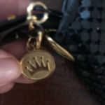 La Regale Black Crystal Mesh Evening Purse Formal Glam Holiday Bag sparkly Photo 4