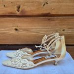 Badgley Mischka Women's Betsy Lace Kitten Heel Pumps Photo 8