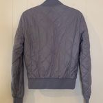 Romeo + Juliet Couture Romeo & Couture Grey Bomber Puffer Jacket M Photo 1