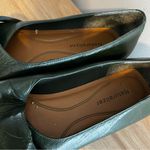 Naturalizer Lecture Flats in Shale Leather Green Size 9 Loafers ClassicCore Photo 3