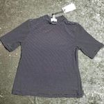 FOR THE REPUBLIC  Striped Mock Top Photo 0