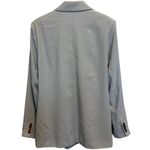 We Wore What Danielle Bernstein  Light Gray Oversized Blazer Career Office Small Photo 3
