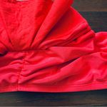 Xhilaration Target Women's Ruffle Pleat Bandeau Bikini Swim Top - Hot Pink | M Photo 2