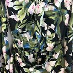 Show Me Your Mumu  Floral Bell Sleeve Wrap Front Tropical Romper Size Small Photo 12