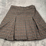 Max Studio pleated plaid skirt XS NWT Photo 0