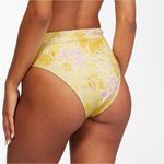 Billabong NWT Make You Mine Bikini 2-Piece Yellow Floral Swimsuit Size Small NEW Photo 10