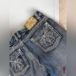 Shyanne 1068  “Anne” Bootcut Jeans 11/12 (33x33) Bling Rhinestone Western Stretch Photo 7
