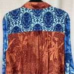 Soft Surroundings  Floral Hermosa Tunic Blouse Sz.M Photo 10