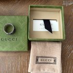 Gucci NWT  Marmont Sterling Silver Ring Photo 1