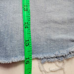 Distressed Denim Mini Skirt Coastal Cowgirl Western Festival Retro 90s Size 27‎ Blue Photo 5