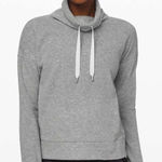 Lululemon  Gray Cowl Neck Sweatshirt Photo 0