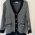 Mango Houndstooth Cardigan Photo 0