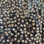 Parker  Strapless Triangle Sequin Mirror Beaded Mini Dress Black Size Medium Photo 5