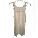 Kenar  Cream Lace Front Tank Top Medium Photo 1
