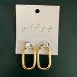 Petal and Pup Gold hoops earring Earrings Photo 0