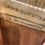 • Urban Outfitters ribbed long sleeve top brown large Photo 2