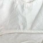 AQUA White Lace Inset Flounced Mini Dress Medium NWT Photo 12