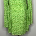 Charlie Holiday Womens Nixon Green Retro Floral Size 6 Mini Dress Photo 7