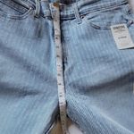 Levi's LEVI Strauss Boyfriend Light Blue Striped Women's Jeans Size 12 /W31 Photo 8