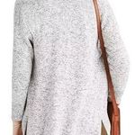 Madewell  Midland Long Sleeve Open Front Cardigan Sweater Small Gray Black Cotton Photo 1