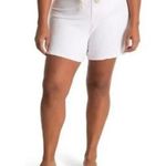 NWT Theo & Spence Lounge Pajama Shorts in White Size 2X Photo 0