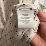 Equipment ✨Adalyn Uniform Dot Sz Large Blouse in Ivory White ✨ Photo 6