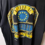 Vintage 90s A Tour of Germany Europe T Shirt Black Large L USA Graphic Tee Solid Photo 3