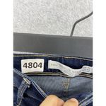 ZARA  Women's Blue Denim Jeans Size 4 Skinny Dark Wash Photo 5