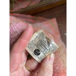 Vintage Mohair Wool Woven Plaid Fringe Pink Scarf Soft Warm Scandigirl Winter Photo 3