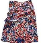 Juicy Couture Floral Sleeveless Blouse with Ruffles Photo 1