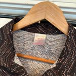 No Boundaries  Black Patterned Button Down Shirt Size Medium‎ Photo 2