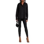 Good American NWT  Better Than Leather Leggings Black Size 3 / Small Photo 1