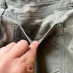 Banana Republic  Heritage Camo army green Skinny Ankle Zip Stretch Jean's Sz 25 Photo 6