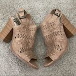Fergalicious  Vagabond Open Toe Booties 9.5 Photo 4