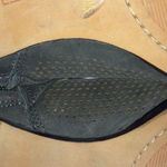 Vince Camuto Women's Dark Gray Laser Cut Perforated Suede Booties Photo 9