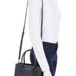 Michael Kors  Floral Mercer Medium Leather Messenger Bag Photo 2