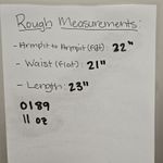 CUYANA Long Sleeve Textured Pleated Back Top Gray Pocket Women’s Size Medium Photo 6