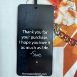 NWT Monroe And Main Women's Floral Skirt Straight Midi Skirt Size 6 White Photo 3