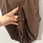 Aerie SMOOTHEZ Brown Mock Neck Thong Bodysuit Size M Photo 3