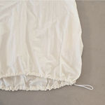 ZARA NWT!  White Nylon Balloon Hooded Dress Photo 6