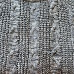 Yvos Women’s Charcoal Gray Short Sleeve Midi Length Sweater Dress Photo 5