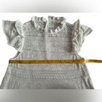 Anthropologie Lace Sweater Tee Button Up In Back Cotton Blend Size Medium Photo 14