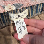 Natural Life  Multicolor Striped metallic shimmer wide leg Pants size M Photo 5