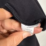 Athleta  Black Well Rested Ribbed Sleep Tank Dress Sz L Photo 4