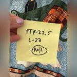 Unique Vintage VTG HANDMADE Scarecrow Punpkin Sunflower Vest Bomber Fall Brown Boho Size M L Photo 5