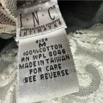 Lace Tee Cotton Chemise Sleeveless Nightgown PJ Nightgown Gray and Cream Medium Photo 7